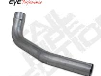 Exhaust Pipe 4 Inch Second Secion Pass 94-Early 07 Dodge RAM 2500/3500 Performance Series Exhaust Tail Pipe Diamond Eye
