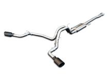 Exhaust Cat Back Ford F150 (2009-2014) Polish Tube Black Tips