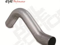 Exhaust Pipe 4 Inch 01-Early 07 Silverado/Sierra 2500/3500 Diesel First Section Driver Side Steel Exhaust Tail Pipe Diamond Eye