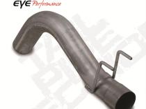 Exhaust Pipe 4 Inch 07.5-10 Silverado/Sierra 2500/3500 Diesel First Section Pass Steel Exhaust Tail Pipe Diamond Eye