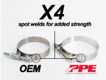 3.50 Inch T-Bolt Clamp Range 92-84MM