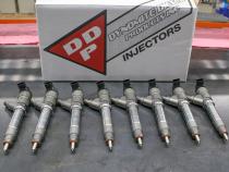 Chevy Duramax 04.5-05 LLY Brand New 300 Percent Over Injector Set (SAC Nozzles) Dynomite Diesel