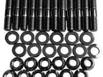 Heavy Duty Exhaust Manifold Stud Kit for Dodge/Ram (1994-20) 5.9L and 6.7L Cummins Diesel (Chrome) Gator Fasteners