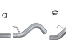 Filter Back Exhaust For 11-14 Ford F250/F350 Superduty 6.7L 4 Inch Single Pass Aluminized Diamond Eye