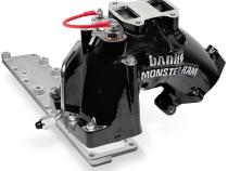 Monster-Ram Intake System for 19-24 Ram 2500/3500 6.7L Cummins Black Powdercoat Banks Power