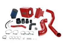 HSP Deluxe No Bridge/Cold Side Bundle Kit For 2013-2014 Silverado/Sierra 2500/3500-Flag Red