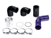 HSP Replacement Cold Side Tube For 2011-2022 Ford Powerstroke F250/350 6.7 Liter-Silk Stain Black