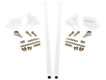 HSP Traction Bars For 2011-2017 Ford Powerstroke 6.7 Liter F250 F350 SRW Regular Cab Long Bed-Flag Red