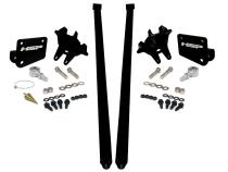 HSP Traction Bars For 2011-2017 Ford Powerstroke 6.7 Liter F350 DRW Regular Cab Long Bed-Silk Stain Black