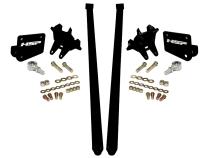 HSP Traction Bars For 2017.5-2022 Ford Powerstroke 6.7 Liter F250 Extended Cab Short Bed-Ink Black