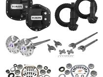 Stage 4 Jeep JK Re-Gear Kit W/Covers Fr/Rr Axles Dana 30/44 4.88 Ratio YGK013C Yukon Gear