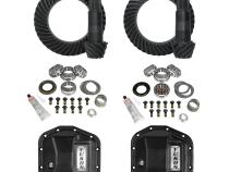 Stage 2 Jeep Jl/Jt Re-Gear Kit W/Covers For Dana 44 5.38 Ratio 28 Spline JL &amp;amp; Jt Rubicon M220 Rear/ M210 Front Stage 2 Gear Kit Package 5.38 Ratio W/ F&amp;amp;R Covers Yukon Gear
