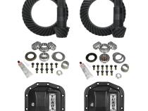 Stage 2 Jeep JL Re-Gear Kit W/Covers For Dana 30/35 4.56 Ratio 24 Spline JL Non-Rubicon M200 Rear/ M186 Front Stage 2 Gear Kit Package 4.56 Ratio W/ F&amp;amp;R Covers Yukon Gear