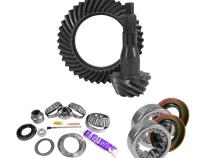 9.75 Inch Ford 4.11 Rear Ring &amp;amp; Pinion Install Kit Axle Bearings &amp;amp; Seal 9.75 Inch Ford 4.11 Rear R&amp;amp;P Gear/ Install Kit Package W/ Ak 1561 '11-'19 Trucks Yukon Gear