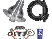 Muscle Car Limited Slip &amp;amp; Re-Gear Kit For Ford 9 28 Spline 4.56 Ratio 9.0 Inch Ford 4.56 Ratio R&amp;amp;P Gear/ Install Kit Package With 28 Spline T/L Posi (Fits 2.89 Inch Do/ Daytona Ps) Yukon Gear