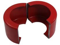 Small-Sized Clamshell For Carrier Bearing Puller No Retrn Small Red Clamshells (2 Sides) Diff Puller Yukon Gear