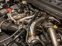 Turbo Inlet and Intake Manifold Kit - Ford 6.7L Powerstroke 2020-2025 - Brushed Pacific Performance Engineering