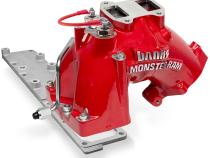 Monster-Ram Intake 13-18 RAM 3500-5500 Chassis Cab 6.7L Red Powdercoat Banks Power