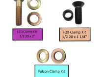 Stabilizer Clamp, 2.125 Inch ID, Black, Universal - Includes hardware for Fox ATS, Standard Apex Chassis