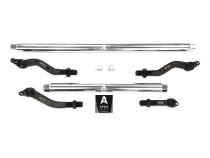 Heavy Duty Polished Aluminum Tie Rod and Drag Link Axle Swap Kit Dynatrac 72.5 Inch Jeep JL-JT 2.5T Note: This No-Flip kit is for Axle Upgrade Options Only Apex Chassis