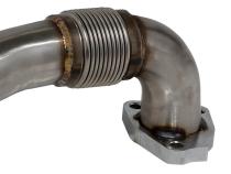 2in Replacement Driver Side Up-Pipe For 2017-2026 Silverado/Sierra 2500/3500 HD L5P Duramax Raw HSP Diesel